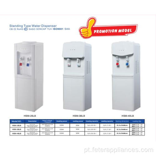 CB, dispensador de água de promoção de aprovação CE com compressor Asbeila